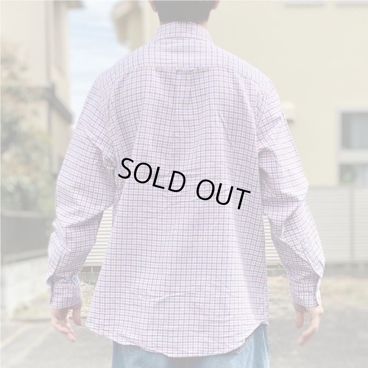 画像20: 「CHAPS(チャップス)」3トーンギンガムチェック KNICKSカラー ボタンダウンシャツ (20)