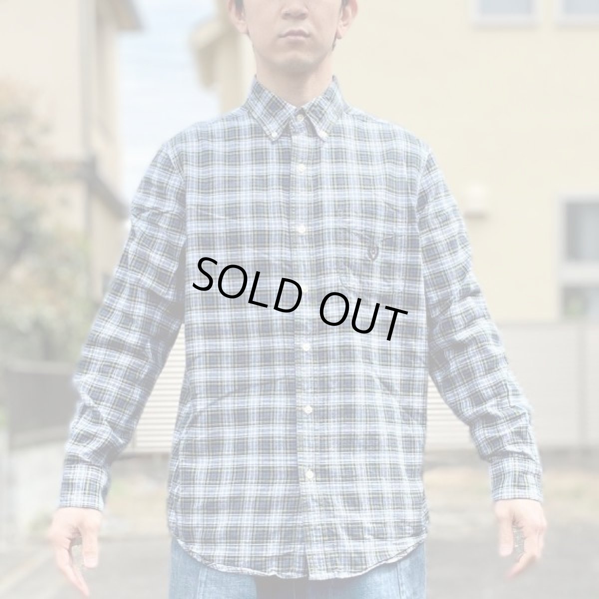 画像16: 「CHAPS(チャップス)」ドレスゴードン コットンオックスフォード ボタンダウンシャツ (16)