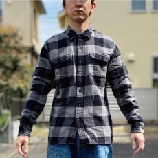 画像16: 「Levi's(リーバイス)」モノトーン バッファローチェック フランネルシャツ (16)