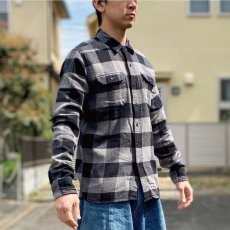 画像17: 「Levi's(リーバイス)」モノトーン バッファローチェック フランネルシャツ (17)