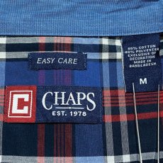 画像9: 「CHAPS(チャップス)」マドラスチェック イージーケア ボタンダウンシャツ (9)