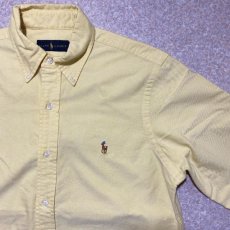 画像4: 「RALPH LAUREN(ラルフローレン)」クラシックフィット イエロー オックスフォード ボタンダウンシャツ (4)