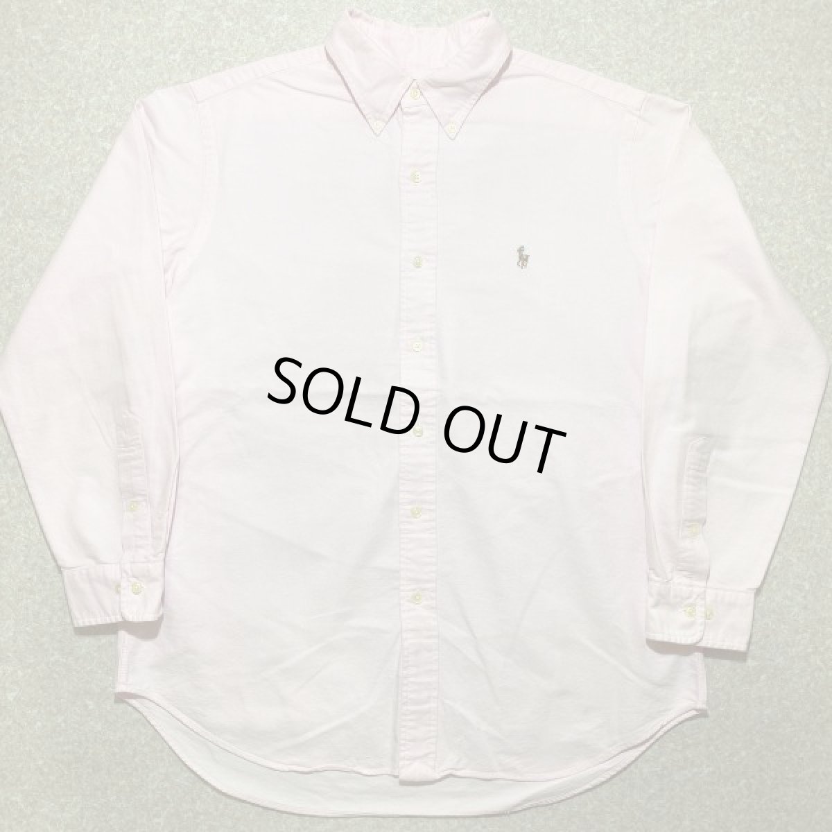 画像1: 「RALPH LAUREN(ラルフローレン)」クラシックフィット ピンク オックスフォード ボタンダウンシャツ (1)