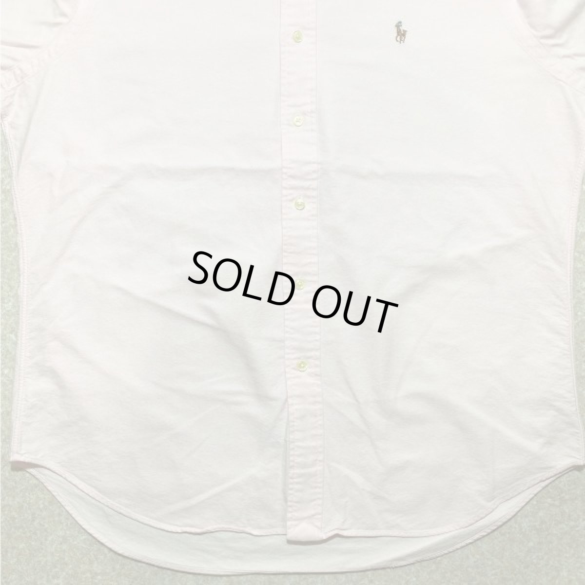 画像5: 「RALPH LAUREN(ラルフローレン)」クラシックフィット ピンク オックスフォード ボタンダウンシャツ (5)