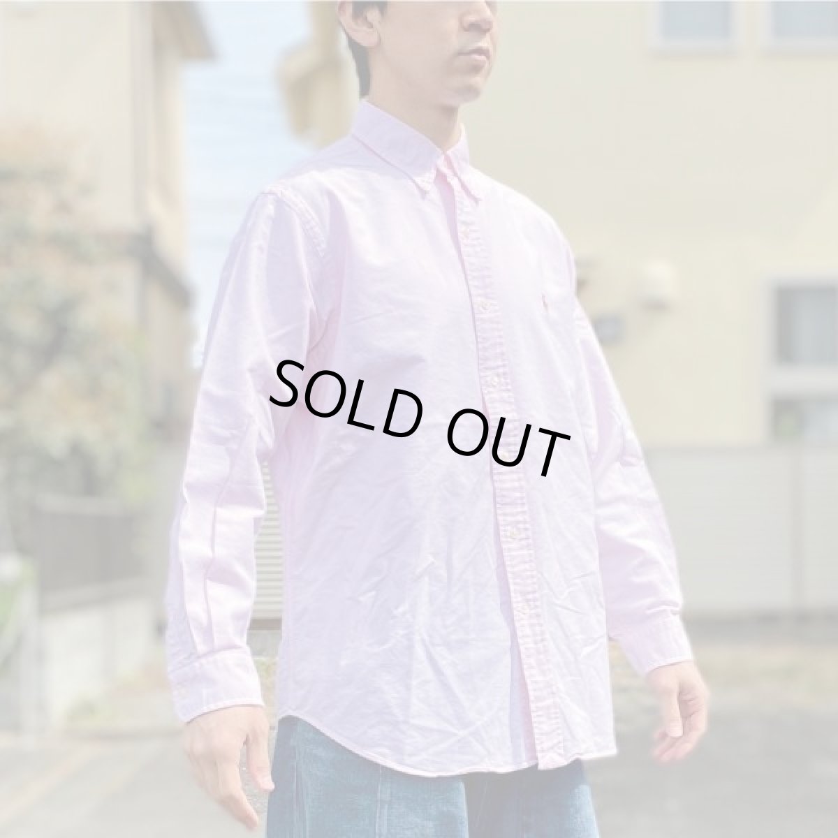 画像17: 「RALPH LAUREN(ラルフローレン)」クラシックフィット ピンク オックスフォード ボタンダウンシャツ (17)