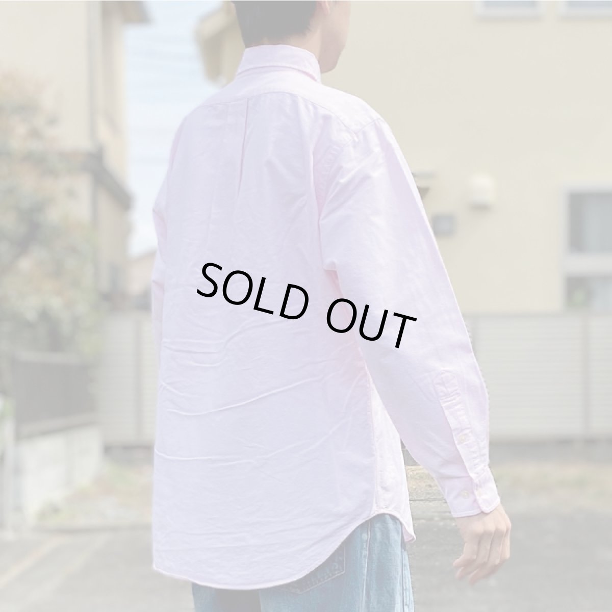 画像19: 「RALPH LAUREN(ラルフローレン)」クラシックフィット ピンク オックスフォード ボタンダウンシャツ (19)