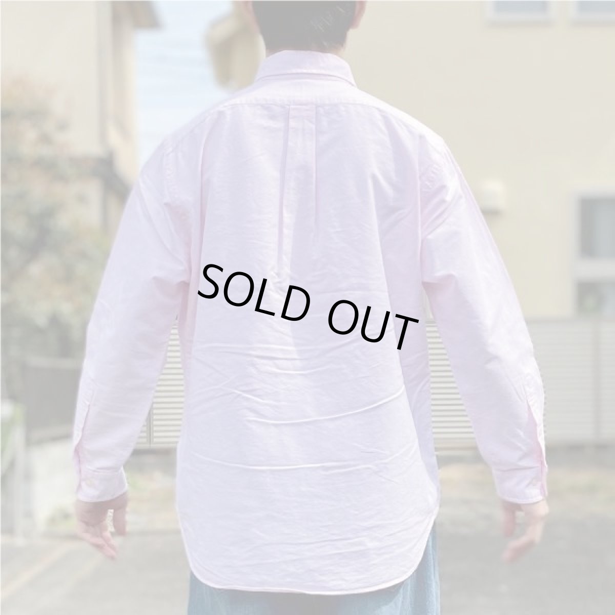 画像20: 「RALPH LAUREN(ラルフローレン)」クラシックフィット ピンク オックスフォード ボタンダウンシャツ (20)