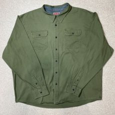 画像1: 「Wrangler(ラングラー)」3XL コンフォートフレックス プレミアムクオリティー ミリタリー シャツ (1)