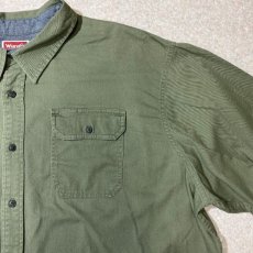 画像4: 「Wrangler(ラングラー)」3XL コンフォートフレックス プレミアムクオリティー ミリタリー シャツ (4)