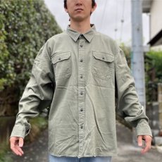 画像16: 「Wrangler(ラングラー)」3XL コンフォートフレックス プレミアムクオリティー ミリタリー シャツ (16)