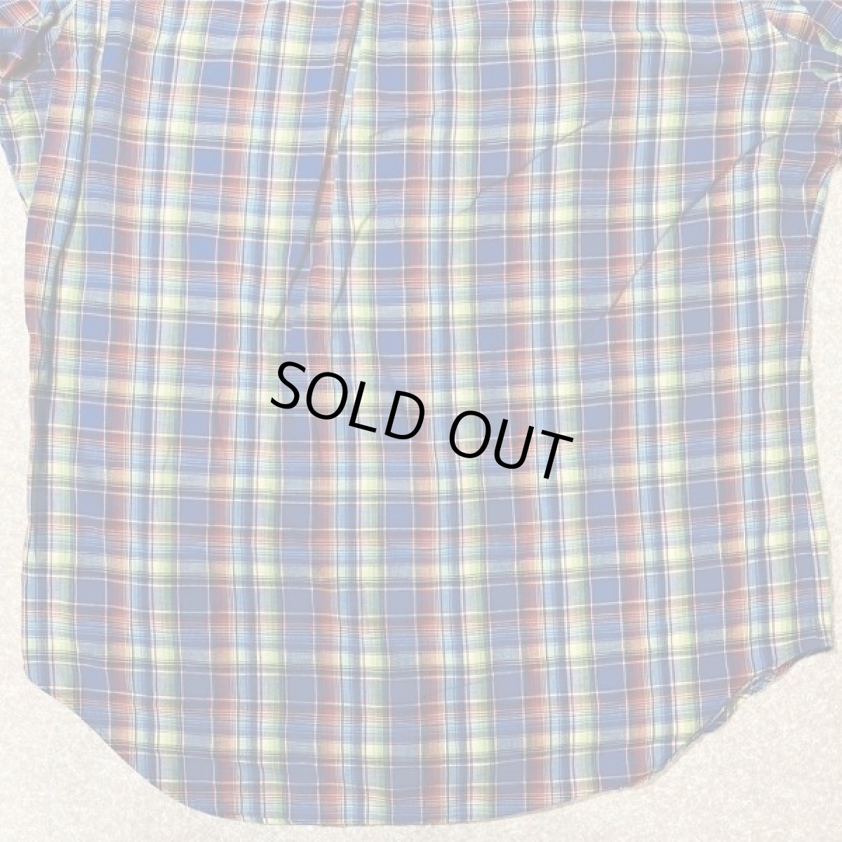 画像12: 「RALPH LAUREN(ラルフローレン)」クラシックフィット マドラスチェック ガーゼ ボタンダウンシャツ (12)