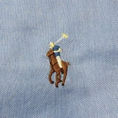 画像7: 「RALPH LAUREN(ラルフローレン)」2XLT シャンブレー オックスフォード ボタンダウンシャツ (7)