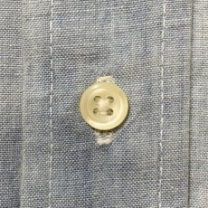 画像6: 「RALPH LAUREN(ラルフローレン)」デニム シャンブレー マルチポニー刺繍 ボタンダウンシャツ (6)