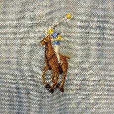 画像7: 「RALPH LAUREN(ラルフローレン)」デニム シャンブレー マルチポニー刺繍 ボタンダウンシャツ (7)