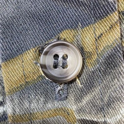 画像1: 「NO BRAND(ノーブランド)」リアルツリーカモ カモ柄 迷彩 ボタンダウンワークシャツ