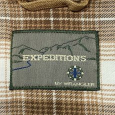 画像8: 「EXPEDITIONS by WRANGLER(エクスペディション バイ ラングラー)」ダック生地 チェックライナー コラボ シャツジャケット (8)