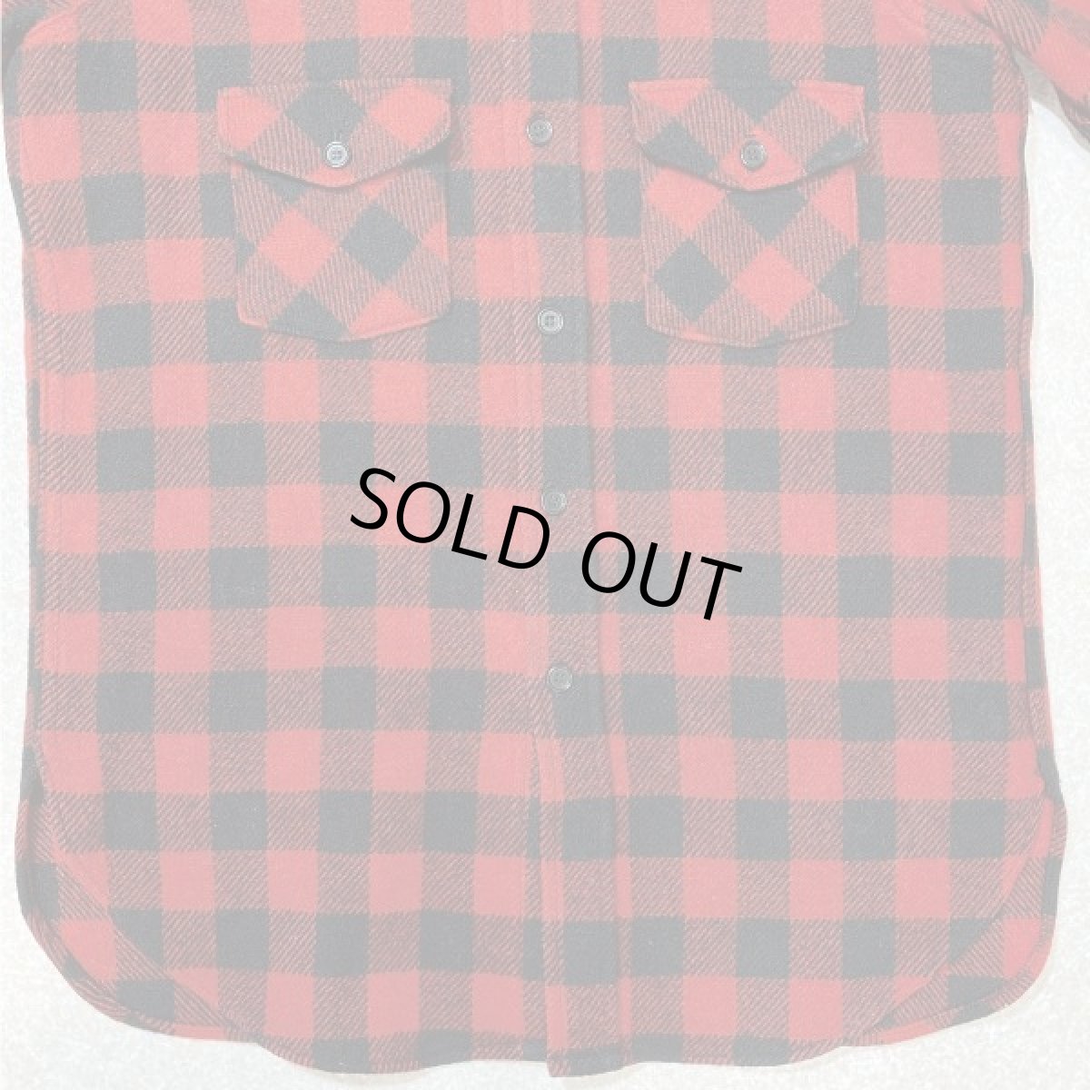 画像5: 「LANDS' END(ランズエンド)」90s USA製 ブロックチェック バッファローチェック ワークシャツ (5)