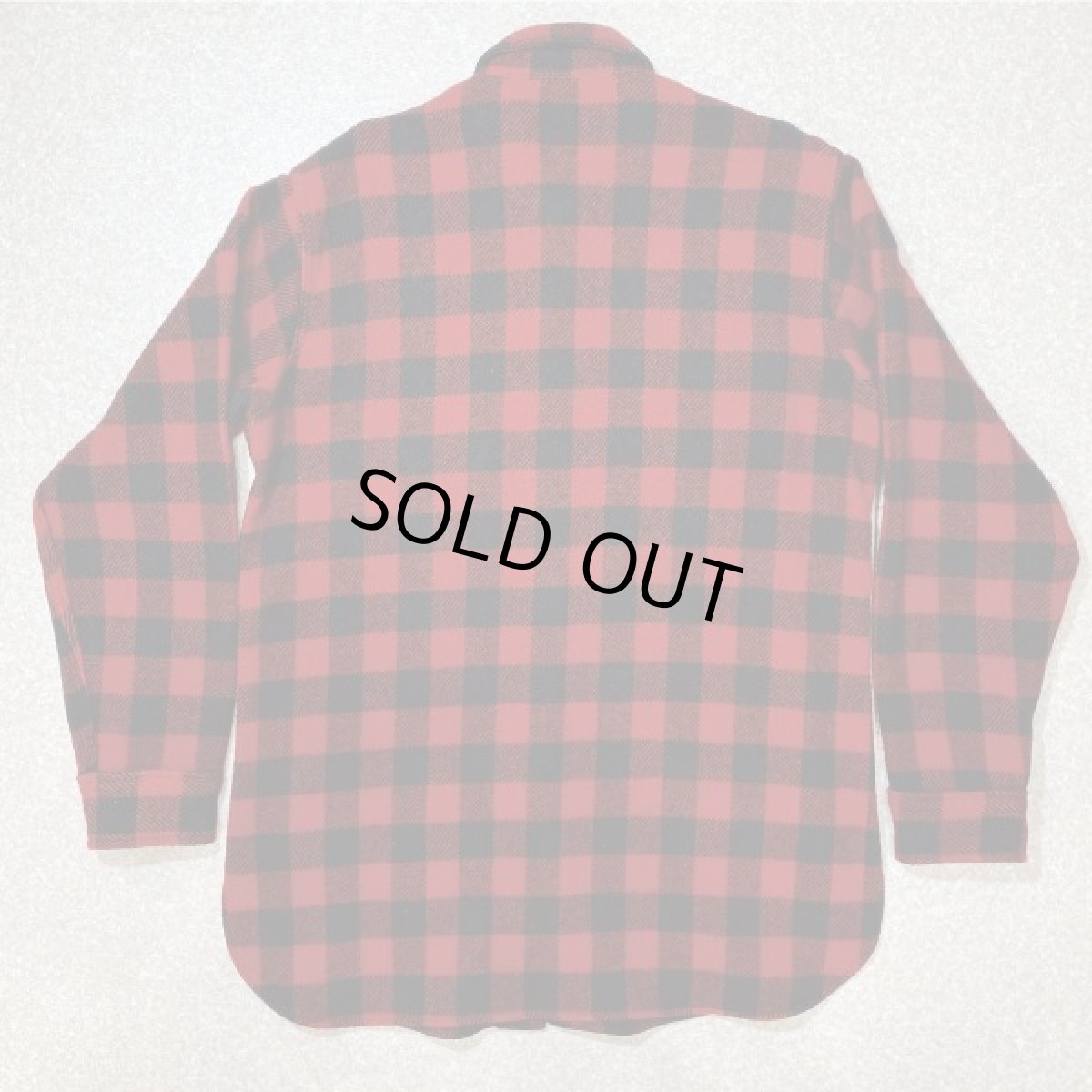 画像9: 「LANDS' END(ランズエンド)」90s USA製 ブロックチェック バッファローチェック ワークシャツ (9)