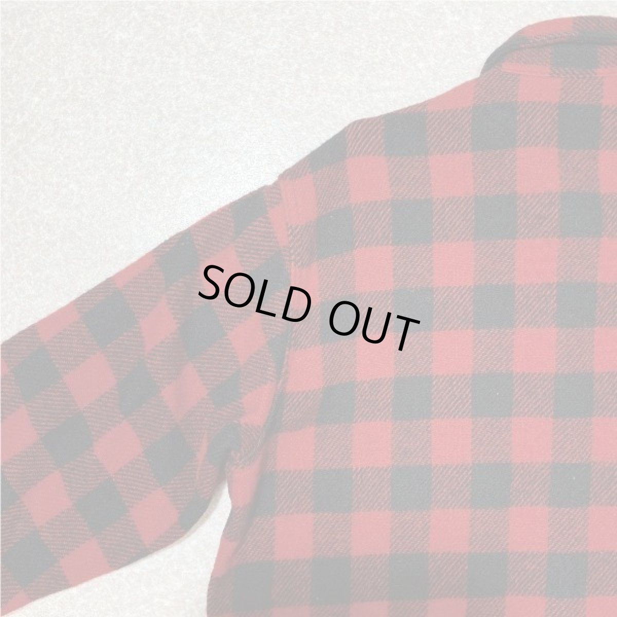 画像10: 「LANDS' END(ランズエンド)」90s USA製 ブロックチェック バッファローチェック ワークシャツ (10)