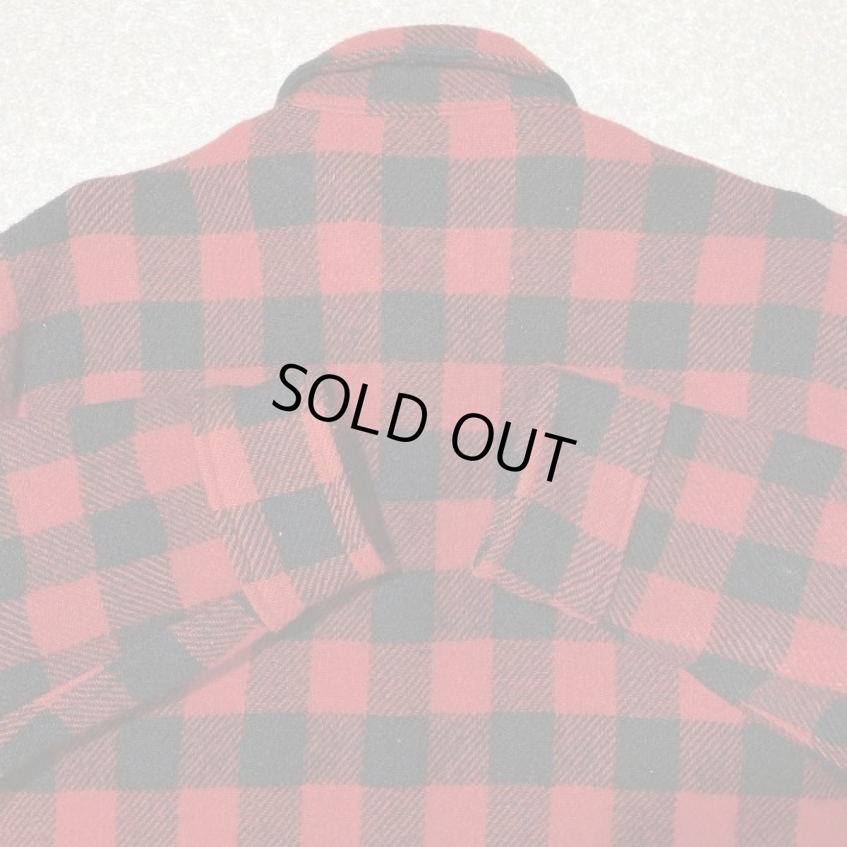 画像11: 「LANDS' END(ランズエンド)」90s USA製 ブロックチェック バッファローチェック ワークシャツ (11)