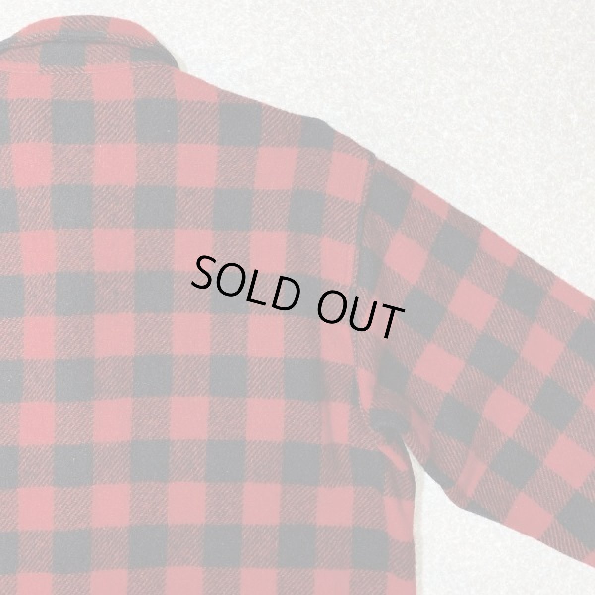 画像12: 「LANDS' END(ランズエンド)」90s USA製 ブロックチェック バッファローチェック ワークシャツ (12)