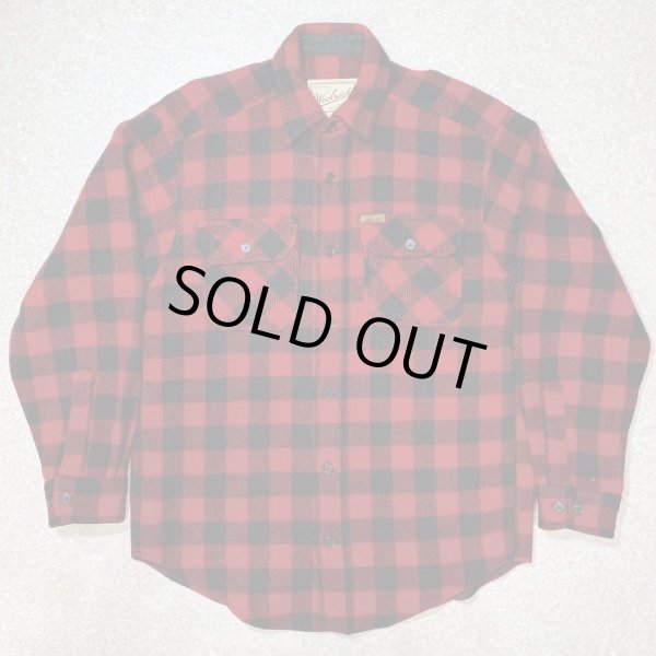 【USA製】Woolrich 白タグ 70s バッファローチェック CPOシャツ ウールリッチ 【USA製】Woolrich 白タグ 70s バッファロー