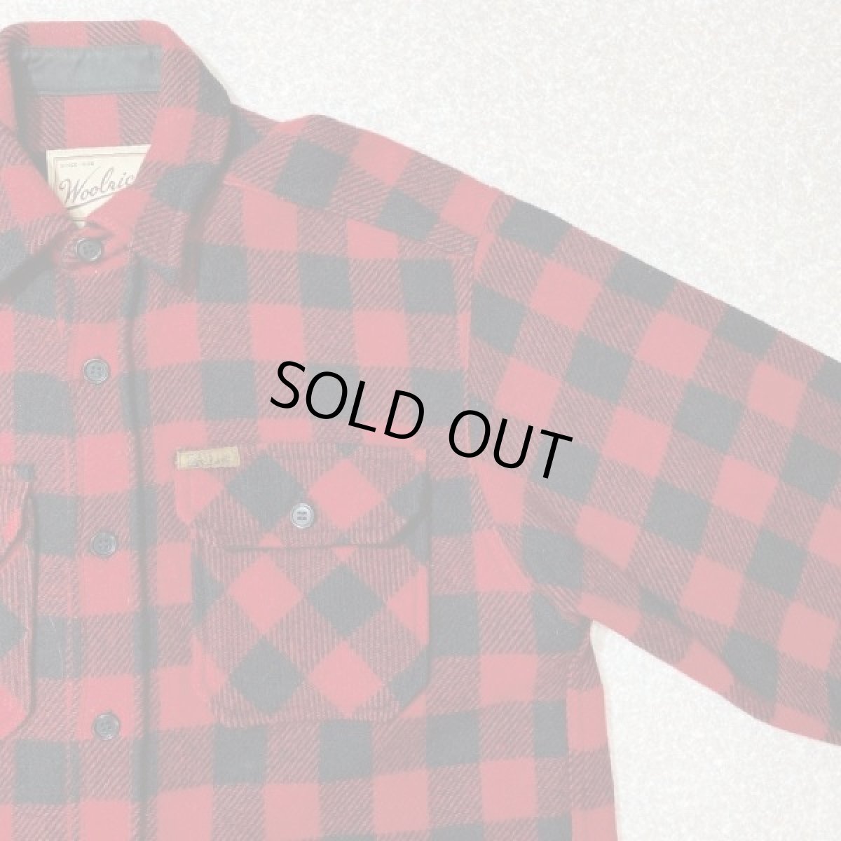画像4: 「WOOLRICH(ウールリッチ)」90s ブロックチェック バッファローチェック ワークシャツ (4)