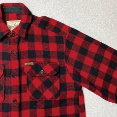 画像4: 「WOOLRICH(ウールリッチ)」90s ブロックチェック バッファローチェック ワークシャツ (4)