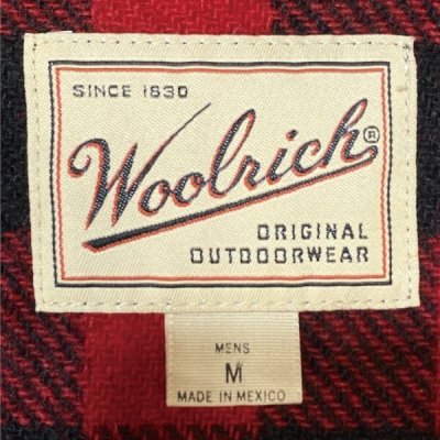 画像2: 「WOOLRICH(ウールリッチ)」90s ブロックチェック バッファローチェック ワークシャツ