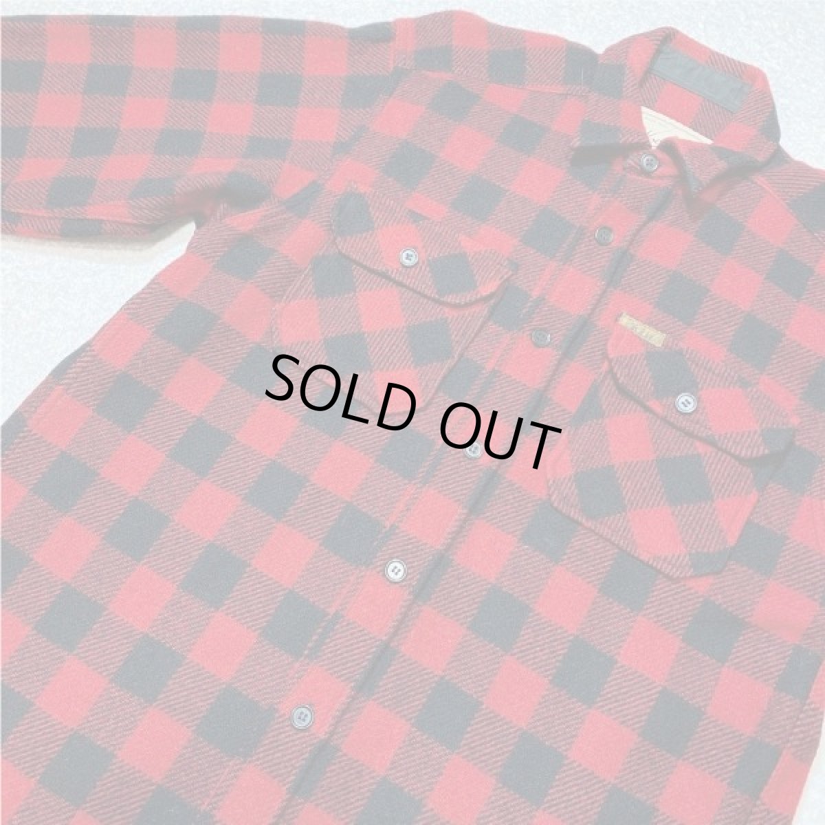 画像15: 「WOOLRICH(ウールリッチ)」90s ブロックチェック バッファローチェック ワークシャツ (15)