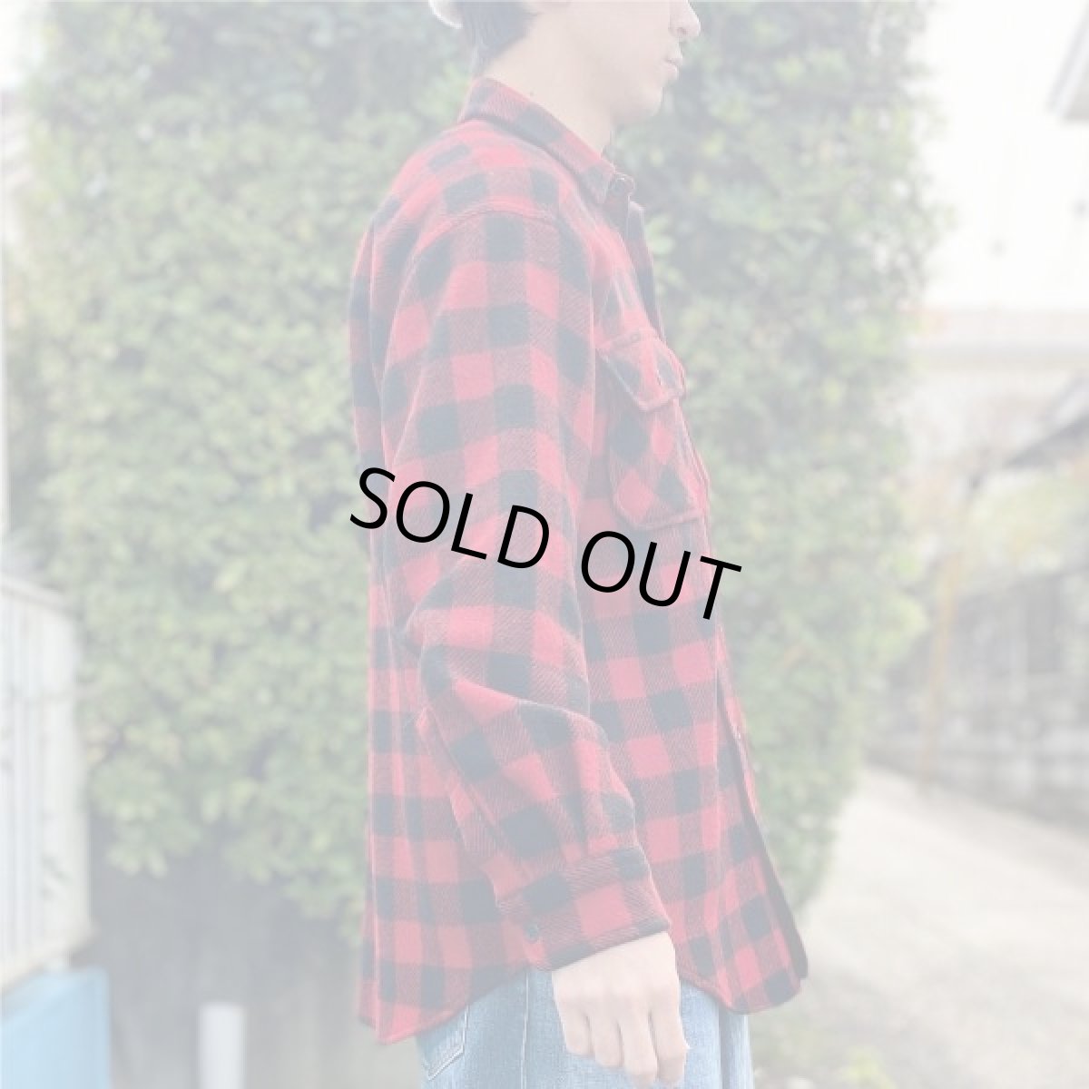 画像18: 「WOOLRICH(ウールリッチ)」90s ブロックチェック バッファローチェック ワークシャツ (18)