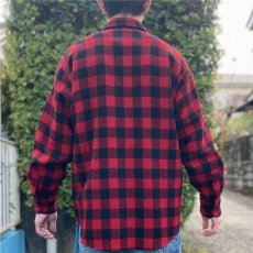 画像20: 「WOOLRICH(ウールリッチ)」90s ブロックチェック バッファローチェック ワークシャツ (20)