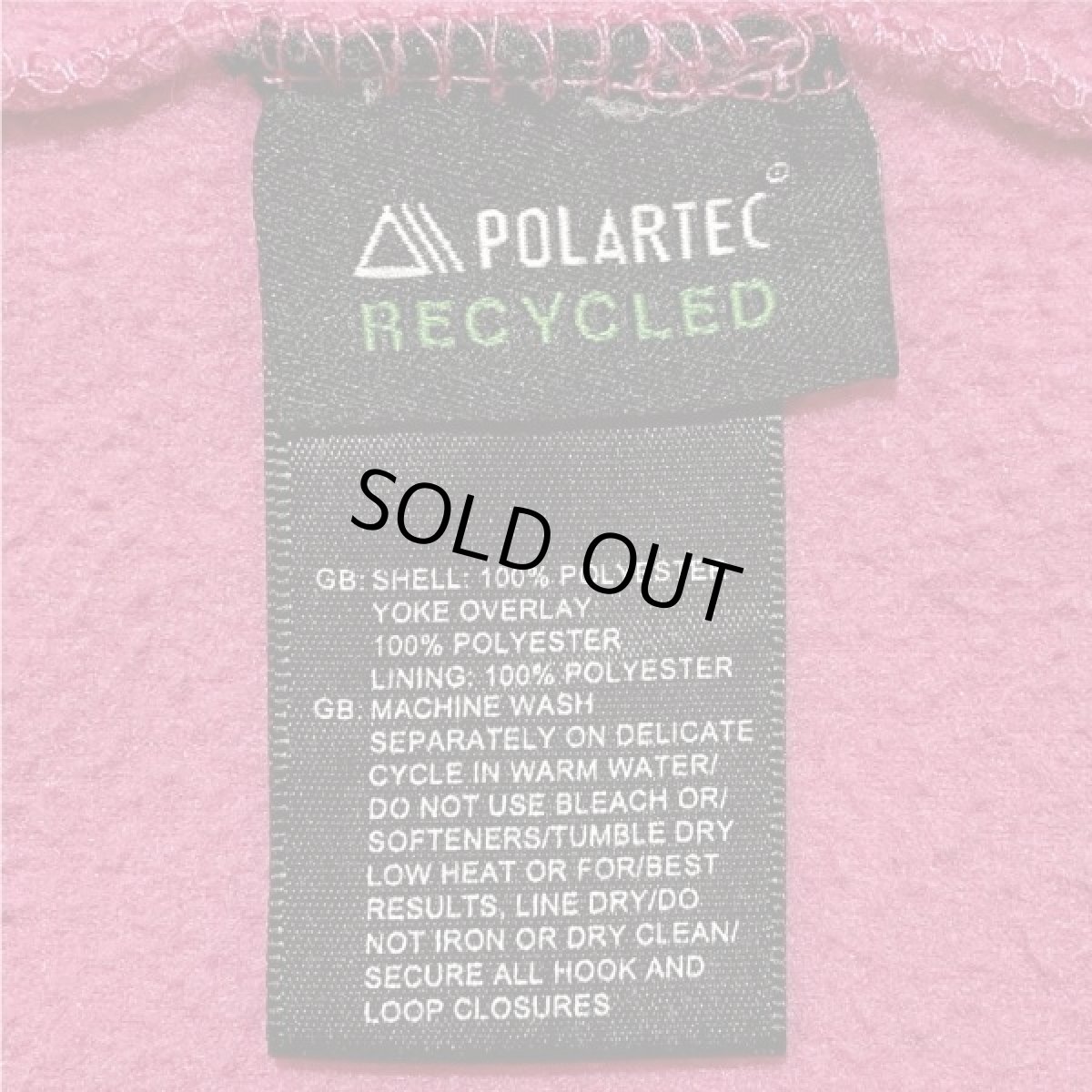 画像15: 「THE NORTH FACE(ザ ノースフェイス)」ピンク デナリ POLARTEC フリース ブルゾン (15)