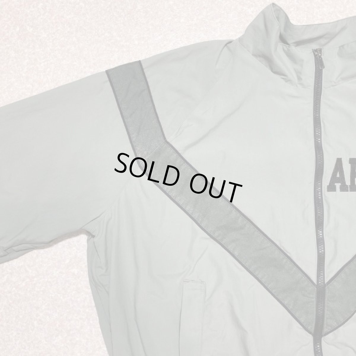 画像2: 「U.S.ARMY IPFU JACKET(ユー・エス・アーミー)」Sサイズ レギュラー USA製 米陸軍 フィットネスジャケット (2)