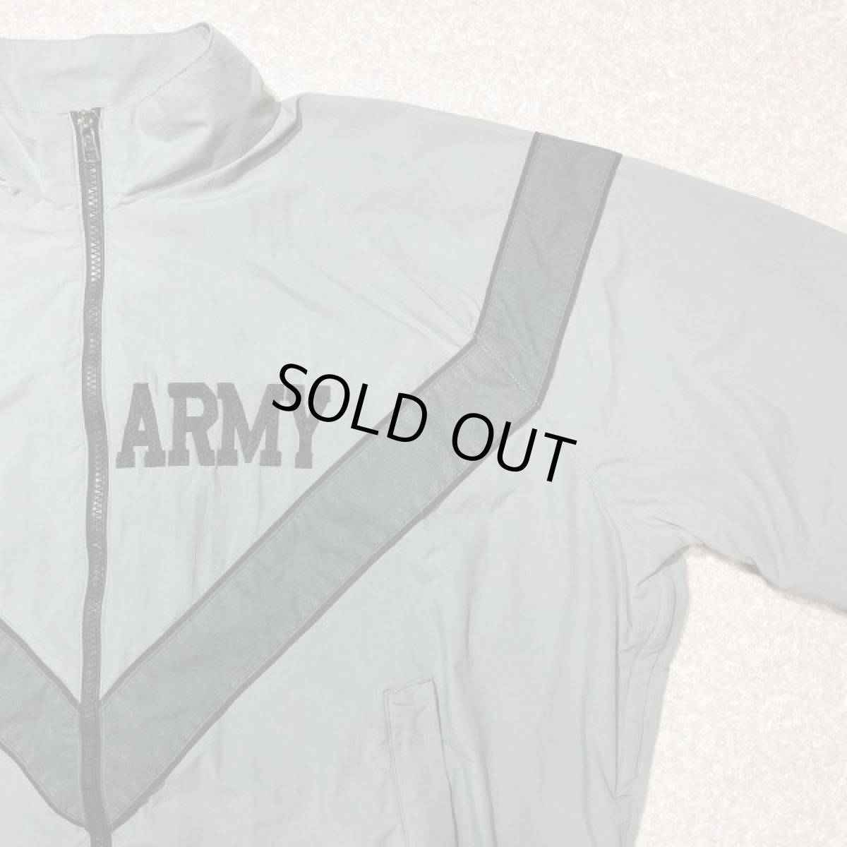 画像4: 「U.S.ARMY IPFU JACKET(ユー・エス・アーミー)」Sサイズ レギュラー USA製 米陸軍 フィットネスジャケット (4)