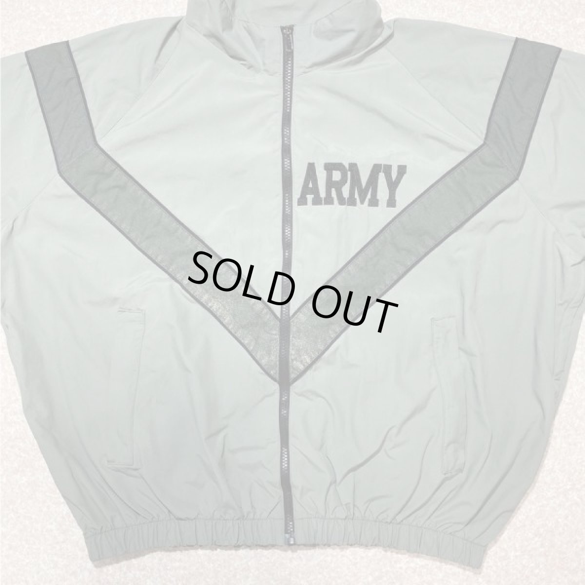 画像5: 「U.S.ARMY IPFU JACKET(ユー・エス・アーミー)」Sサイズ レギュラー USA製 米陸軍 フィットネスジャケット (5)