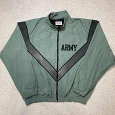 画像1: 「U.S.ARMY IPFU JACKET(ユー・エス・アーミー)」Lサイズ レギュラー USA製 米陸軍 フィットネスジャケット (1)