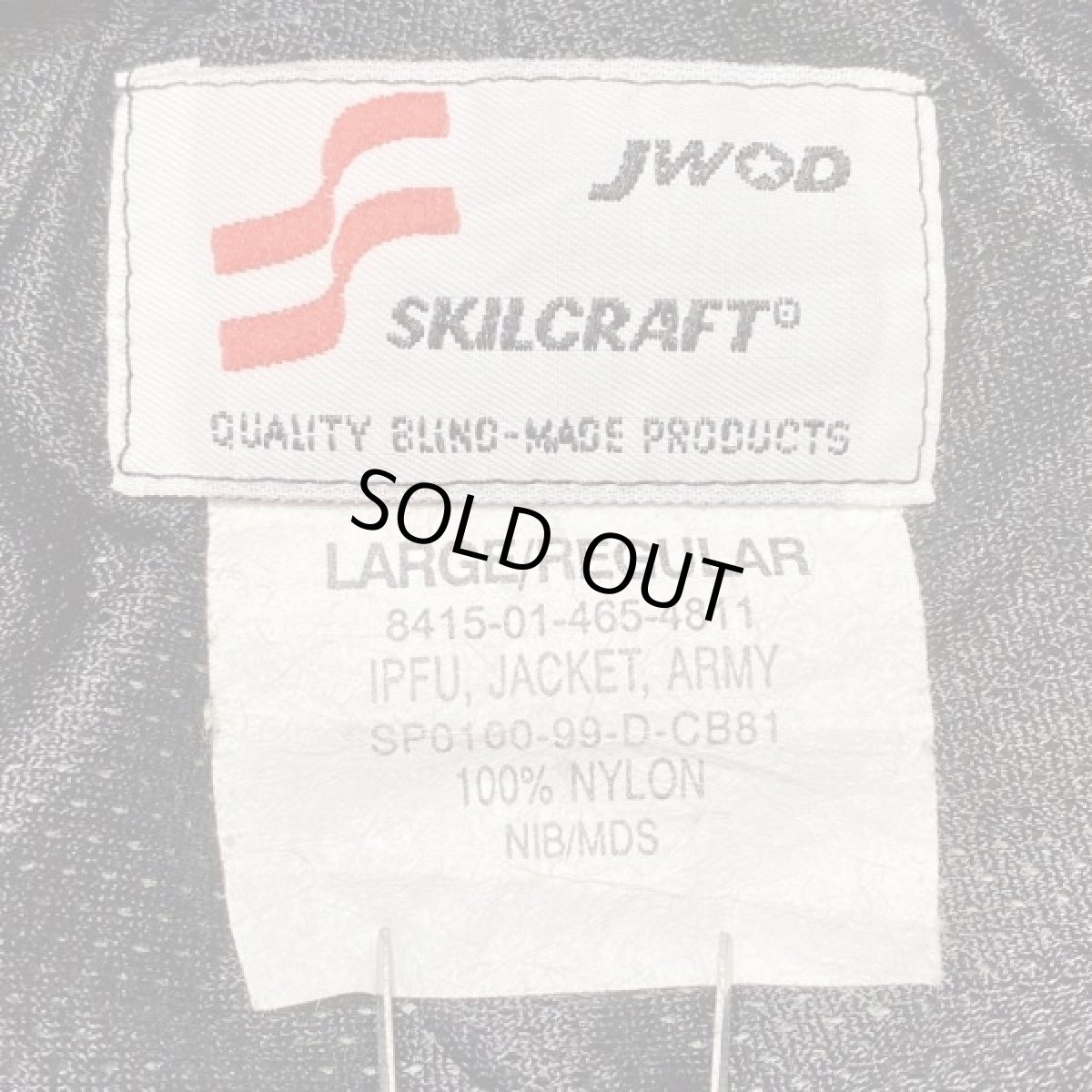 画像7: 「U.S.ARMY IPFU JACKET(ユー・エス・アーミー)」Lサイズ レギュラー USA製 米陸軍 フィットネスジャケット (7)