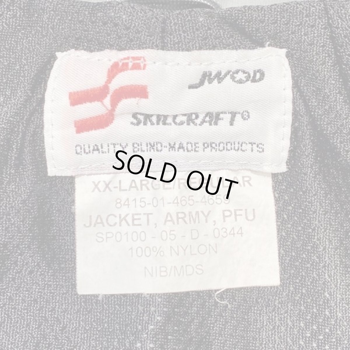 画像7: 「U.S.ARMY IPFU JACKET(ユー・エス・アーミー)」XXLサイズ レギュラー USA製 米陸軍 フィットネスジャケット (7)