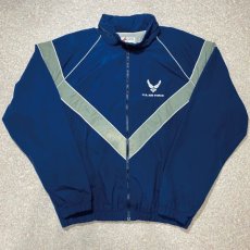 画像1: 「U.S.AIR FORCE PTU JACKET(ユー・エス・エア フォース)」Lサイズ レギュラー USA製 米空軍 フィジカルトレーニングジャケット (1)