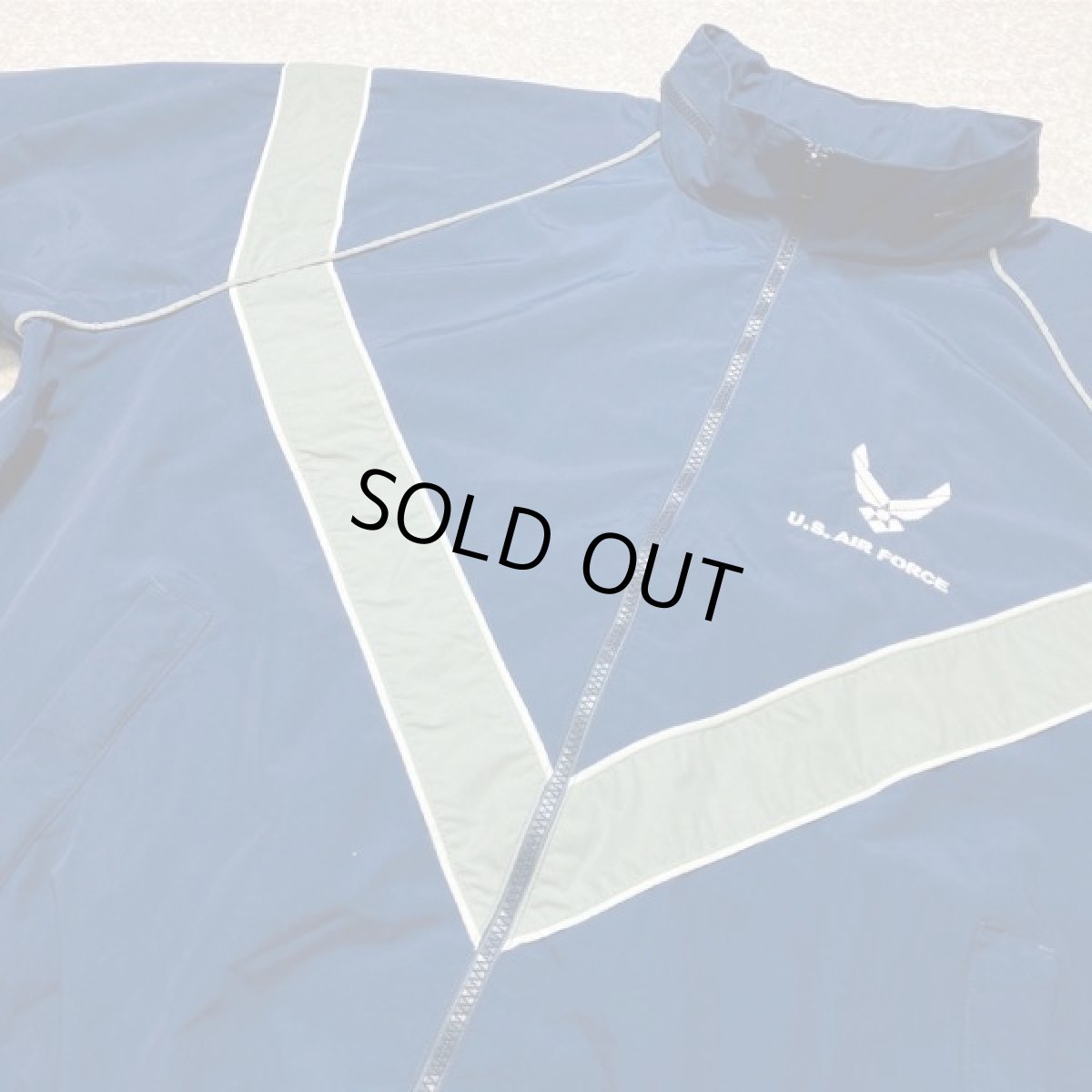 画像14: 「U.S.AIR FORCE PTU JACKET(ユー・エス・エア フォース)」Lサイズ レギュラー USA製 米空軍 フィジカルトレーニングジャケット (14)