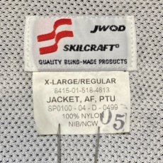 画像6: 「U.S.AIR FORCE PTU JACKET(ユー・エス・エア フォース)」XLサイズ レギュラー USA製 米空軍 フィジカルトレーニングジャケット (6)