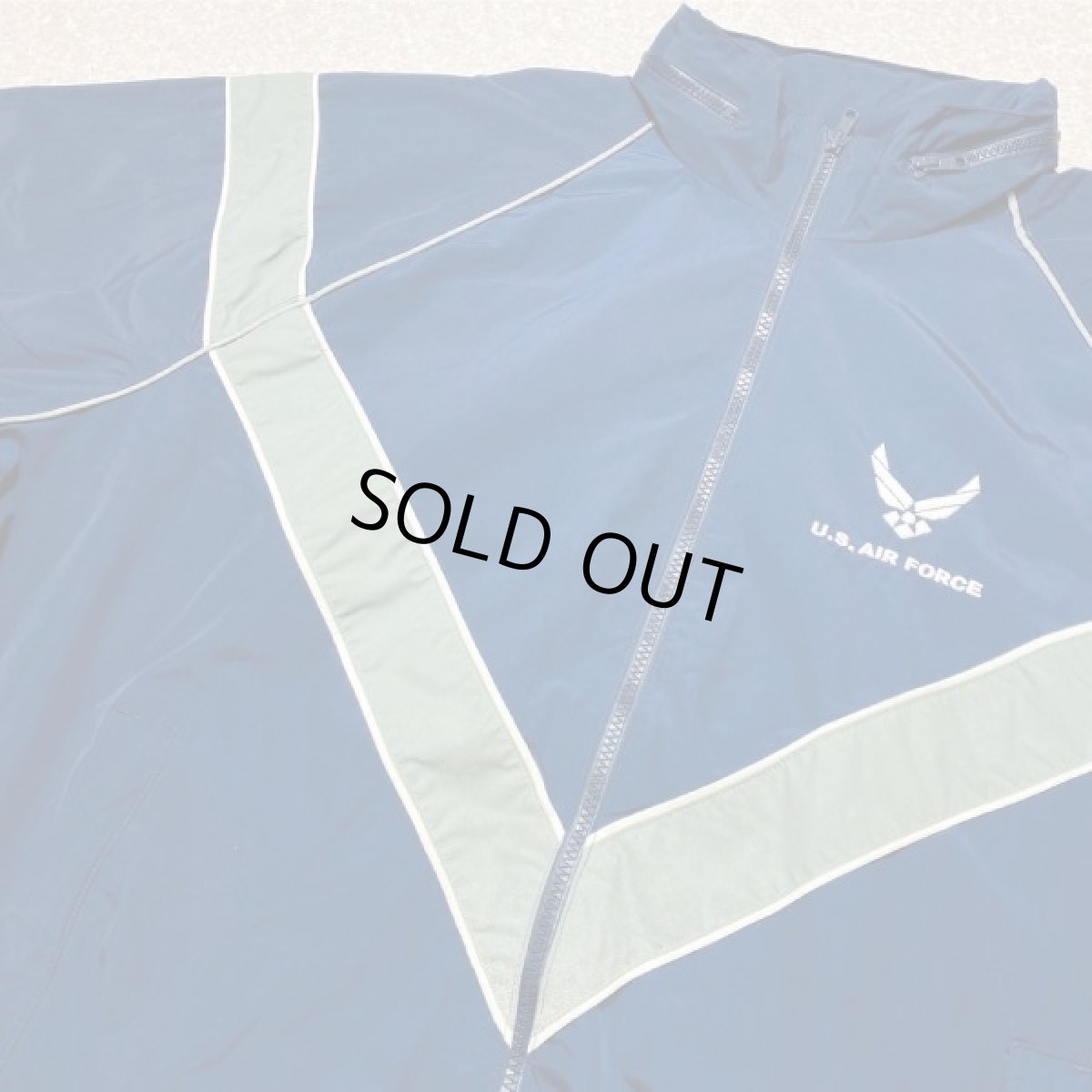 画像14: 「U.S.AIR FORCE PTU JACKET(ユー・エス・エア フォース)」XLサイズ レギュラー USA製 米空軍 フィジカルトレーニングジャケット (14)
