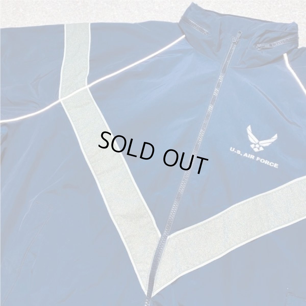 画像15: 「U.S.AIR FORCE PTU JACKET(ユー・エス・エア フォース)」XLサイズ レギュラー USA製 米空軍 フィジカルトレーニングジャケット (15)
