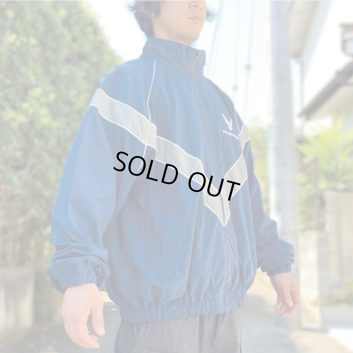 画像17: 「U.S.AIR FORCE PTU JACKET(ユー・エス・エア フォース)」XLサイズ レギュラー USA製 米空軍 フィジカルトレーニングジャケット (17)