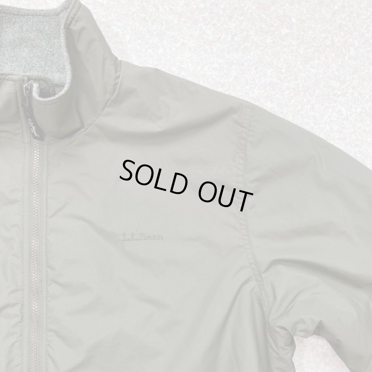 画像4: 「L.L.Bean(エルエルビーン)」Thinsulate シンサレート 裏フリース ナイロン ジップアップ ブルゾン (4)