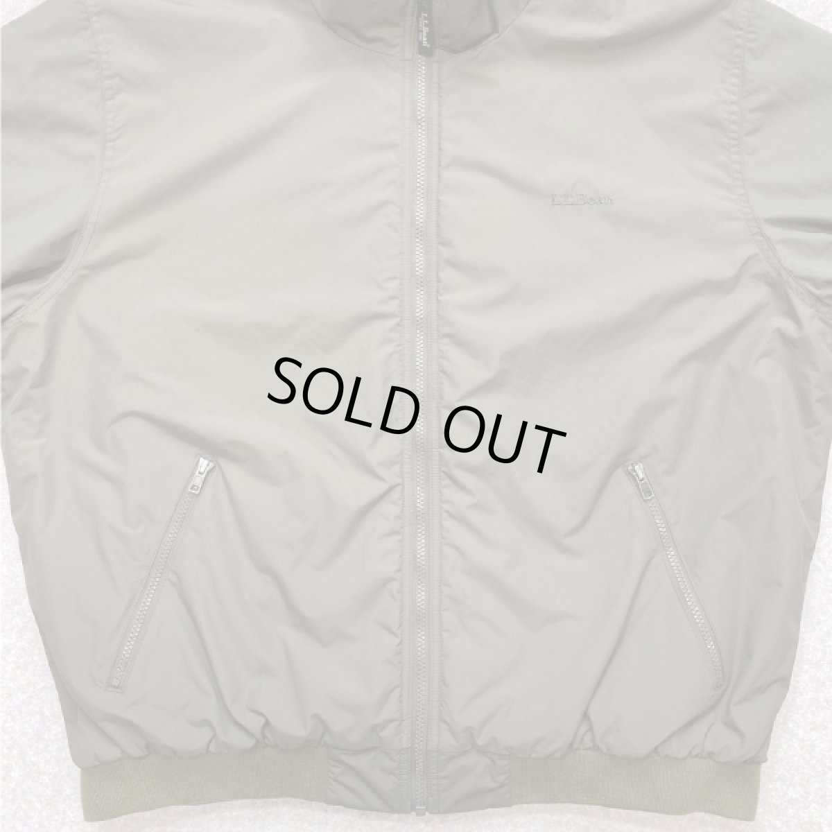 画像5: 「L.L.Bean(エルエルビーン)」Thinsulate シンサレート 裏フリース ナイロン ジップアップ ブルゾン (5)