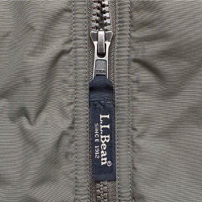 画像3: 「L.L.Bean(エルエルビーン)」Thinsulate シンサレート 裏フリース ナイロン ジップアップ ブルゾン