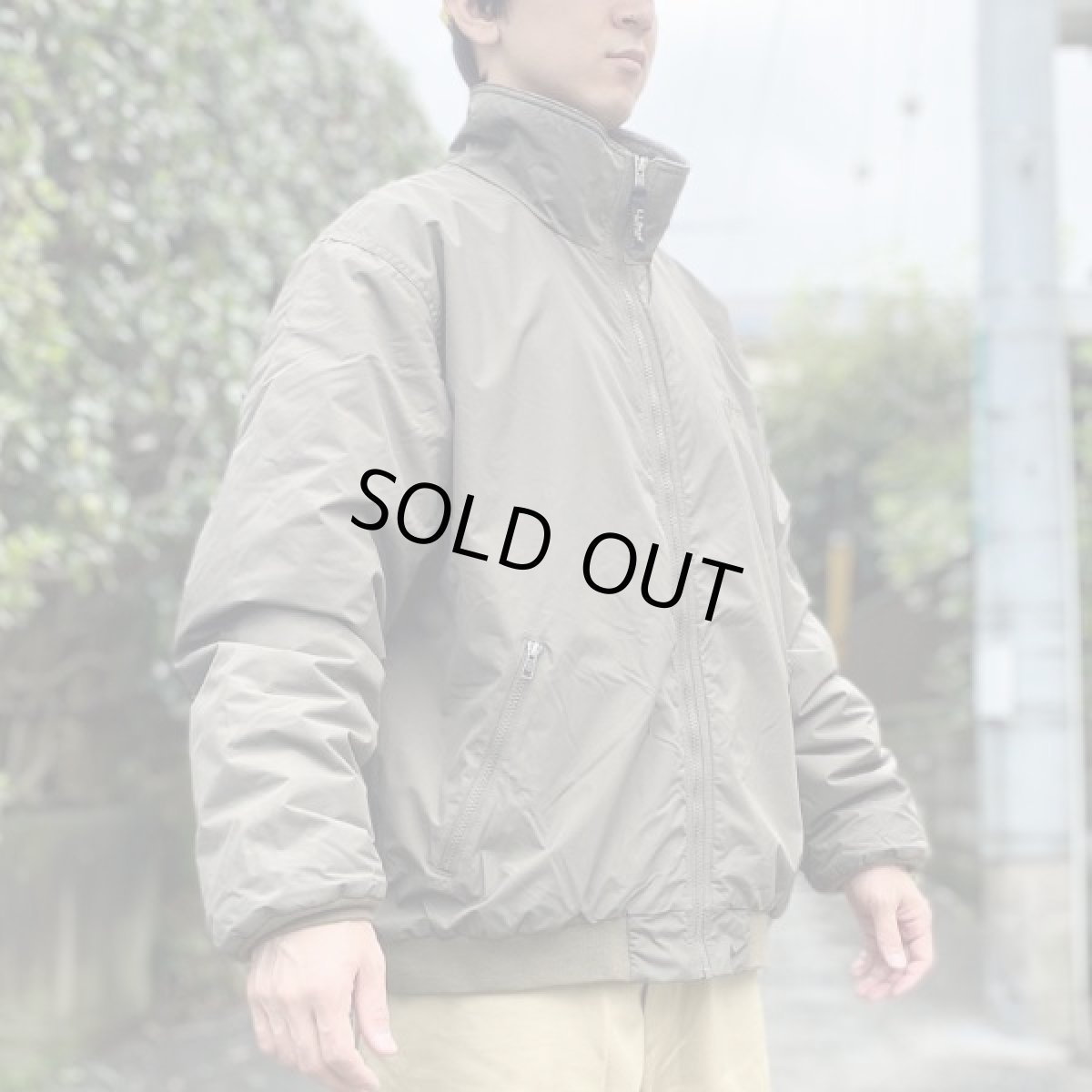 画像17: 「L.L.Bean(エルエルビーン)」Thinsulate シンサレート 裏フリース ナイロン ジップアップ ブルゾン (17)