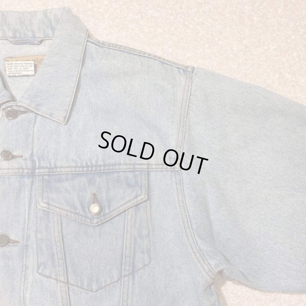 画像4: 「Wrangler HERO(ラングラー ヒーロー)」3rd型 ポケ付き ブリーチ デニム ジャケット (4)